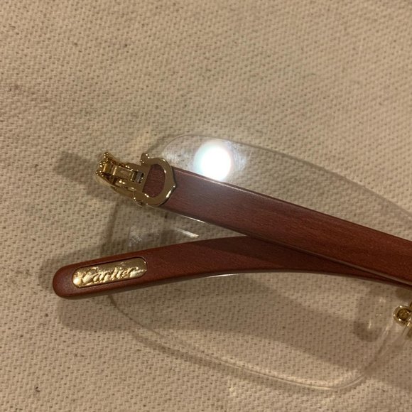 Cartier Wood Sunglasses main image 4
